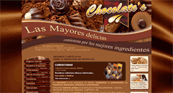 Desktop Screenshot of chocolates-uruguay.com